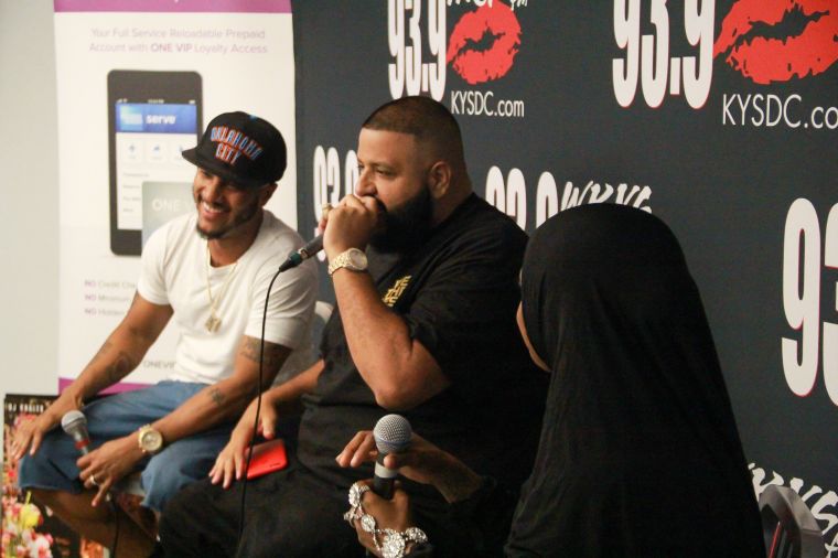 [Photos] DJ Khaled Meet & Greet With The Fam In The Morning