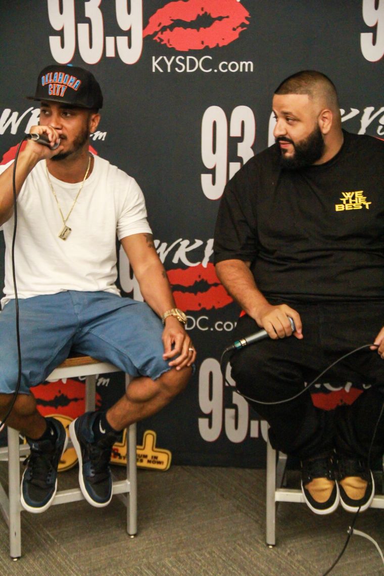 [Photos] DJ Khaled Meet & Greet With The Fam In The Morning