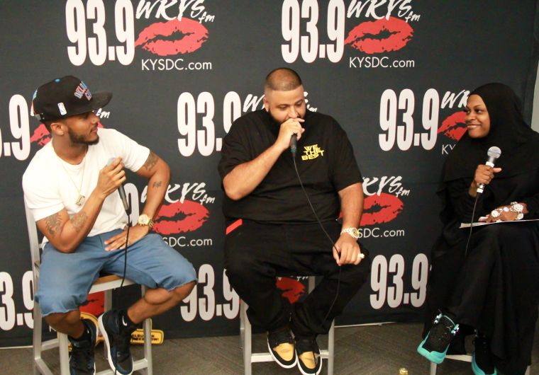 [Photos] DJ Khaled Meet & Greet With The Fam In The Morning