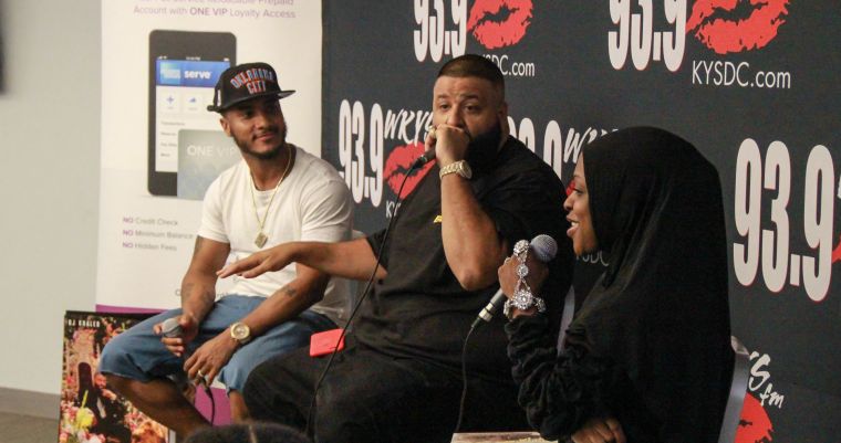 [Photos] DJ Khaled Meet & Greet With The Fam In The Morning