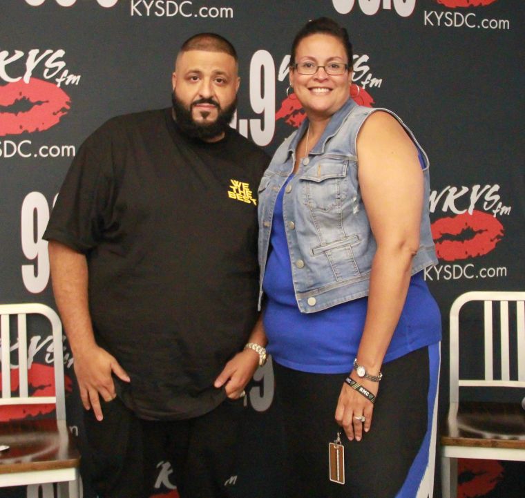 [Photos] DJ Khaled Meet & Greet With The Fam In The Morning
