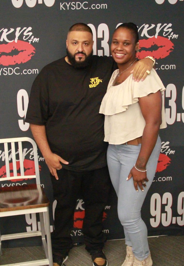 [Photos] DJ Khaled Meet & Greet With The Fam In The Morning
