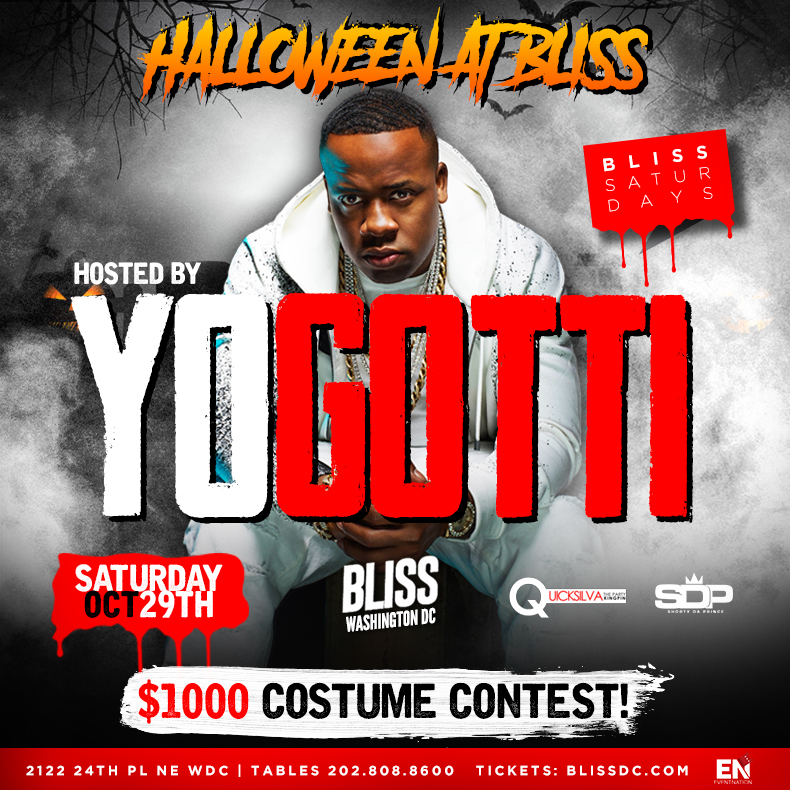 Yo Gotti Host Bliss Halloween