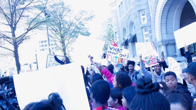 [Photos] EZ Street At The #DCPSWalkout