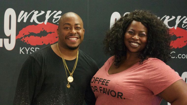 [Photos] Raheem DeVaughn & The Fam In The Morning Meet & Greet