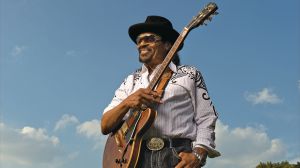 The Godfather of Go Go Music, Chuck Brown is photographed for the cover of the Washington Post Sunday Magazine.