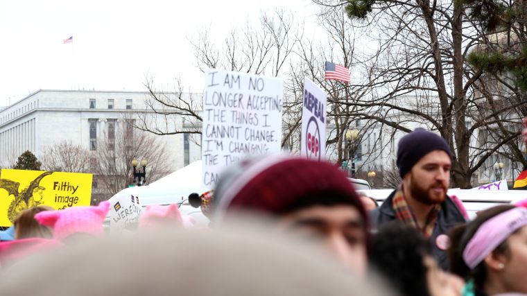 The Best Signs From The Women's March On Washington