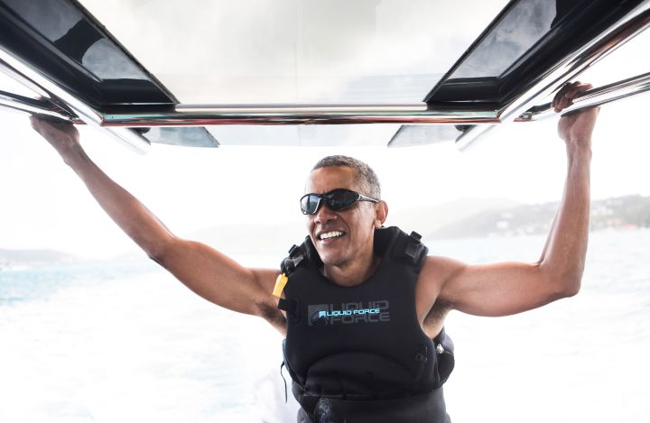 The Obamas’ Sunny Caribbean Vacation