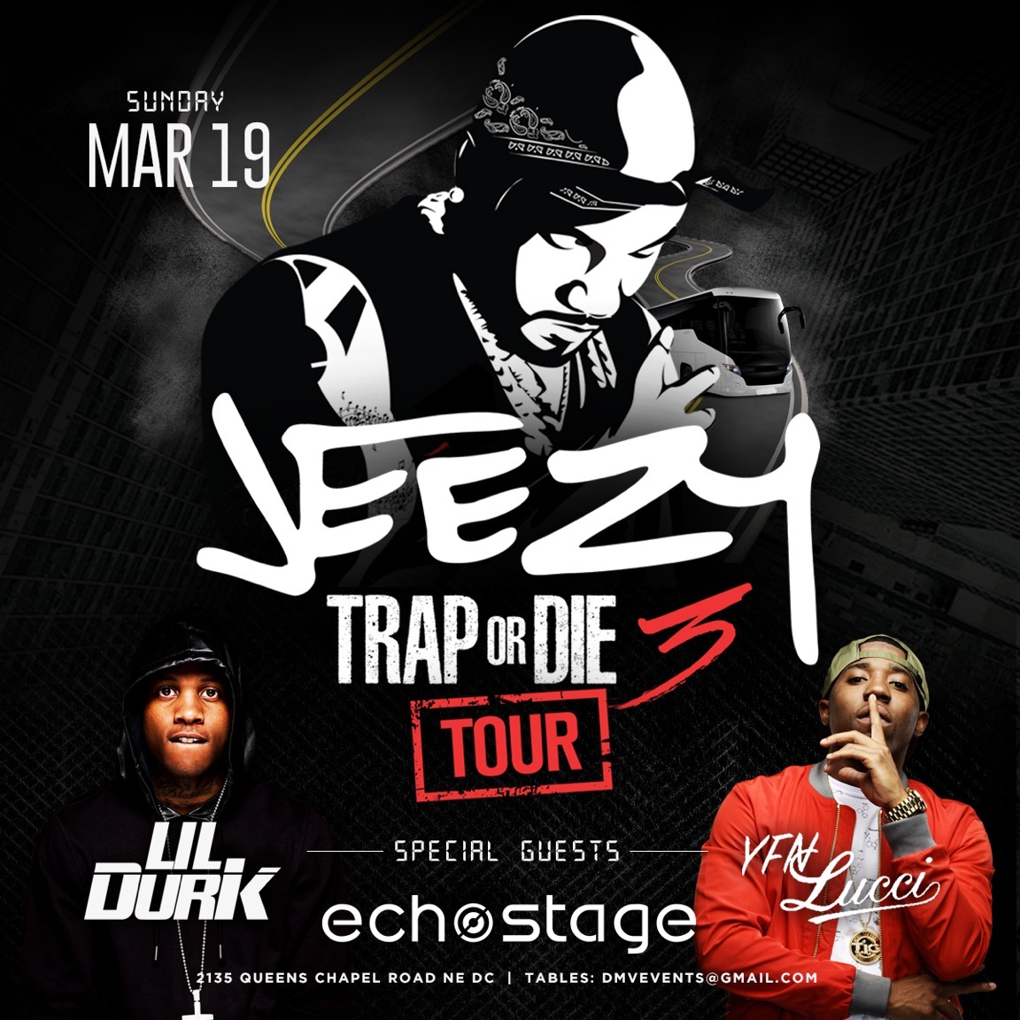 93.9 WKYS Presents The Trap Or Die 3 Tour With Young Jeezy, Lil