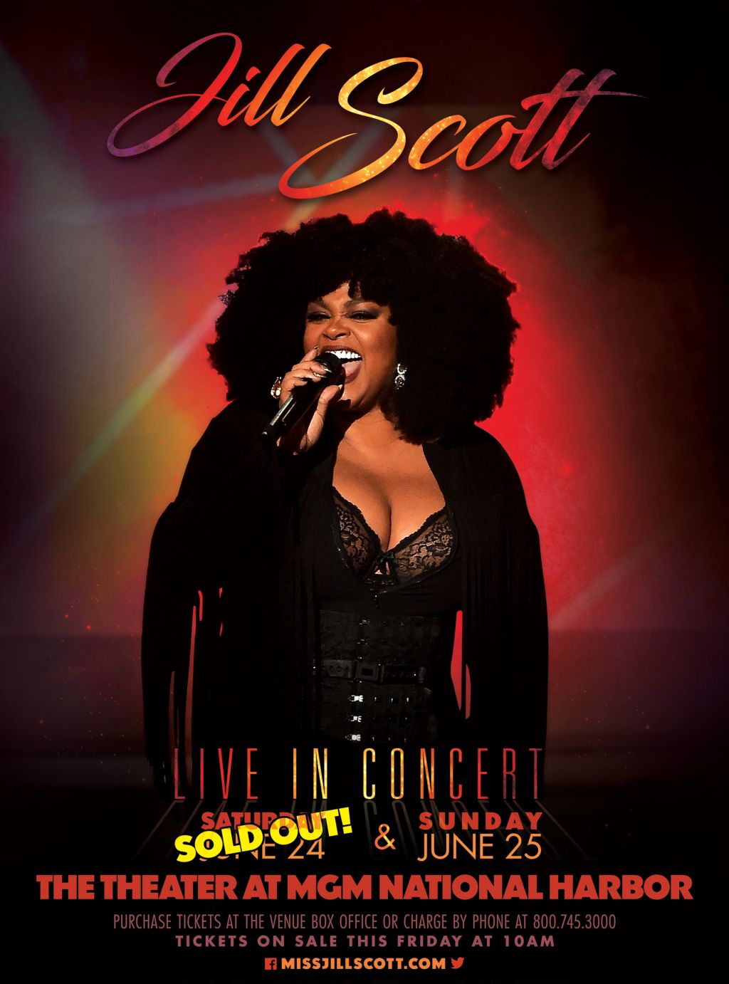 Jill Scott Live At The MGM National Harbor