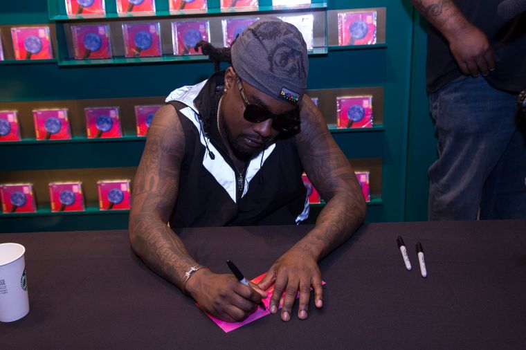 Wale's "Shine" Signing Party At Ubiq