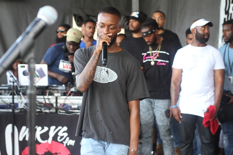 Goldlink at the 2017 #KYSBlockPary