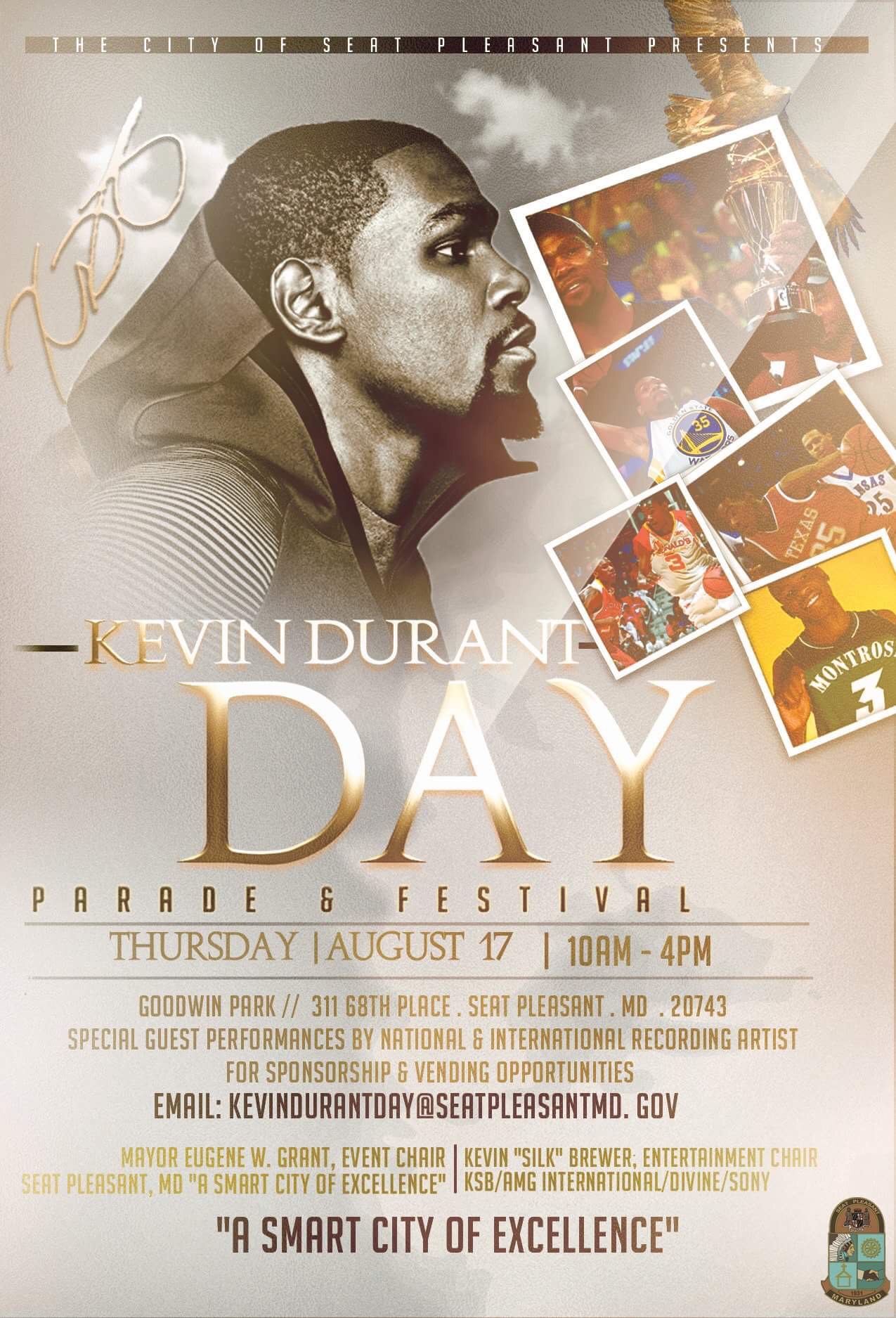 Kevin Durant Day Parade & Festival
