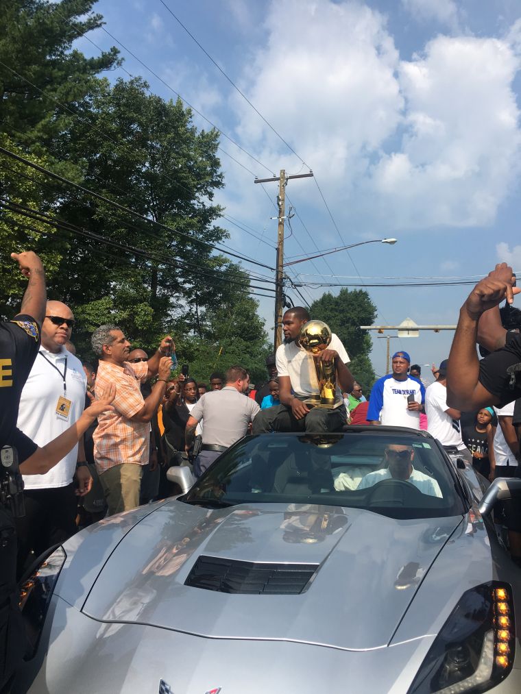 Seat Pleasant Honors Kevin Durant