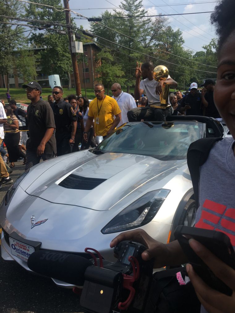 Seat Pleasant Honors Kevin Durant