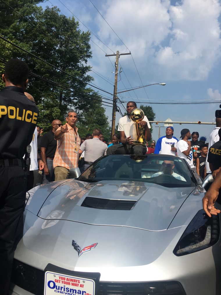 Seat Pleasant Honors Kevin Durant