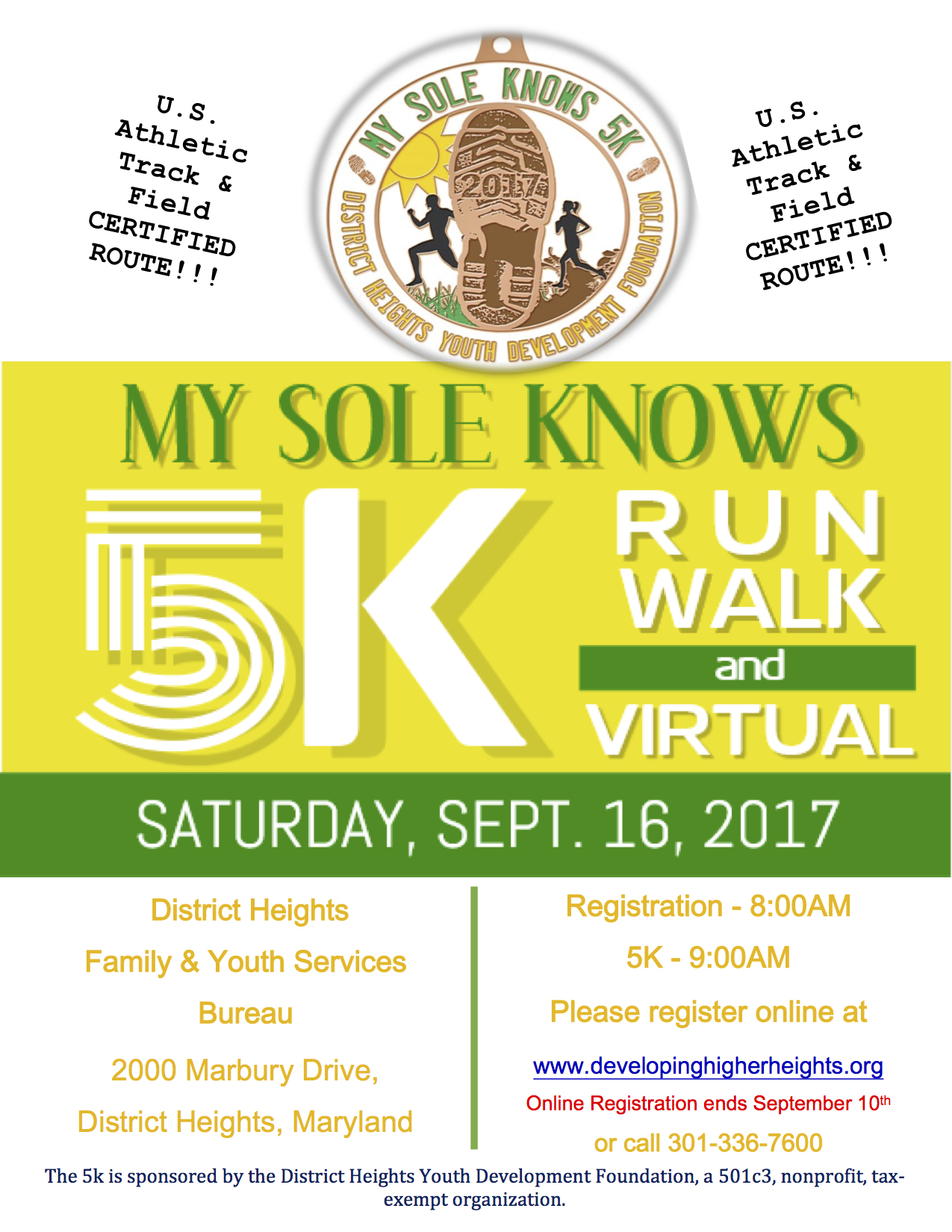 The My Sole Knows 5K Walk/Run