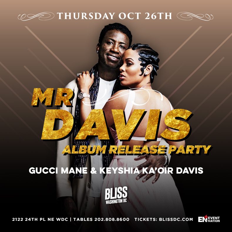 Gucci Mane And Keyshia Ka'oir Live At Bliss: Mr. Davis Album Release Party   WKYS