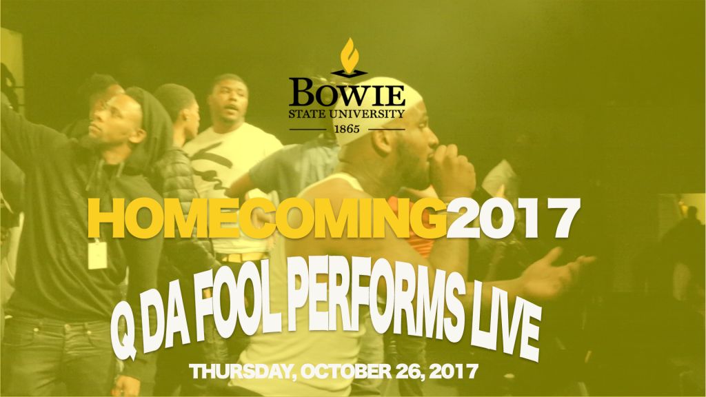 Q Da Fool At Bowie State University Homecoming