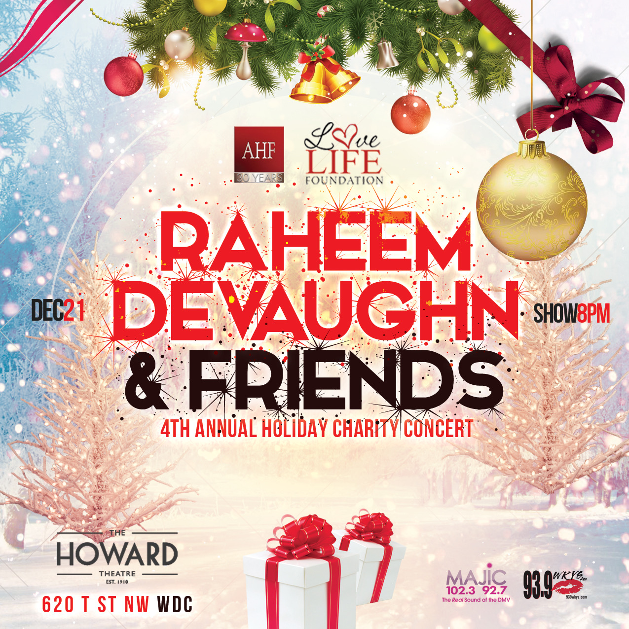 Raheem DeVaughn & Friends 4th Annual Holiday Concert