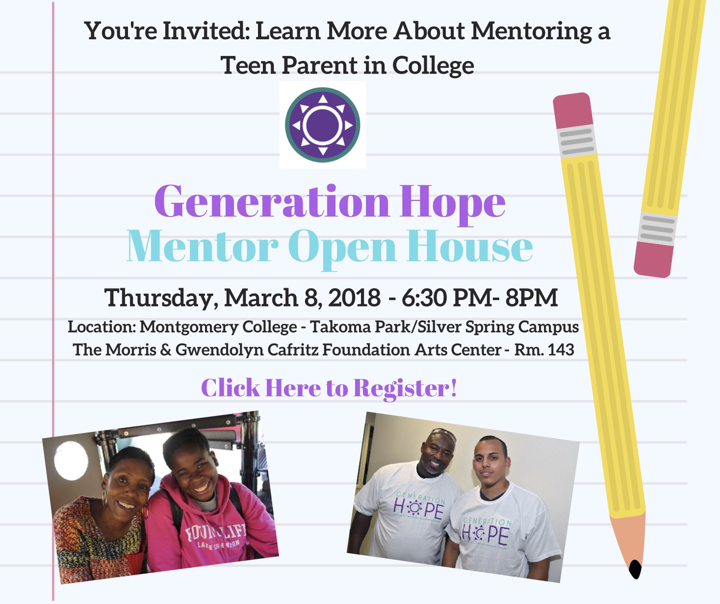 Generation Hope Mentor Open House