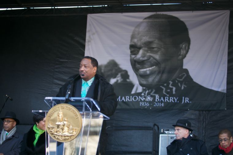 Marion Barry Statue Unveiling