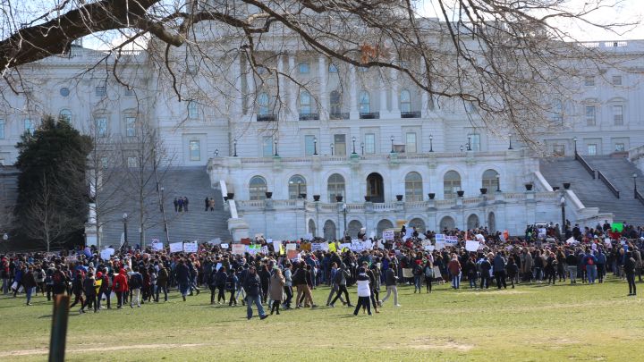 Students Protest For National Walkout Day
