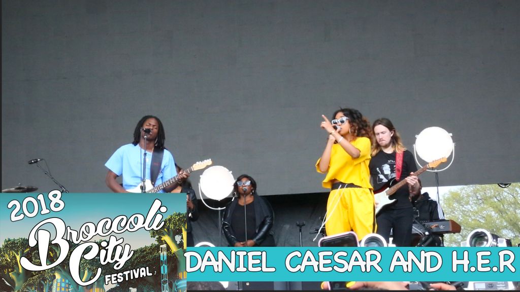 Daniel Caesar & H.E.R At Broccoli City Fest