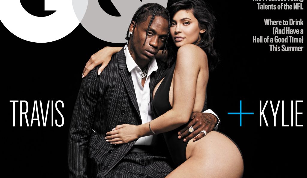 Kylie Jenner, Travis Scott For GQ