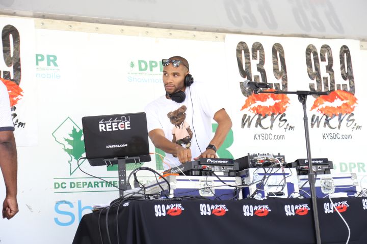 DJ Reece At The July 2018 KYS Block Party