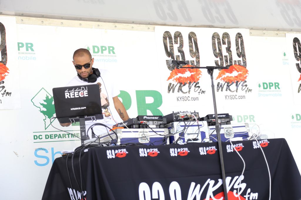 DJ Reece At The July 2018 KYS Block Party