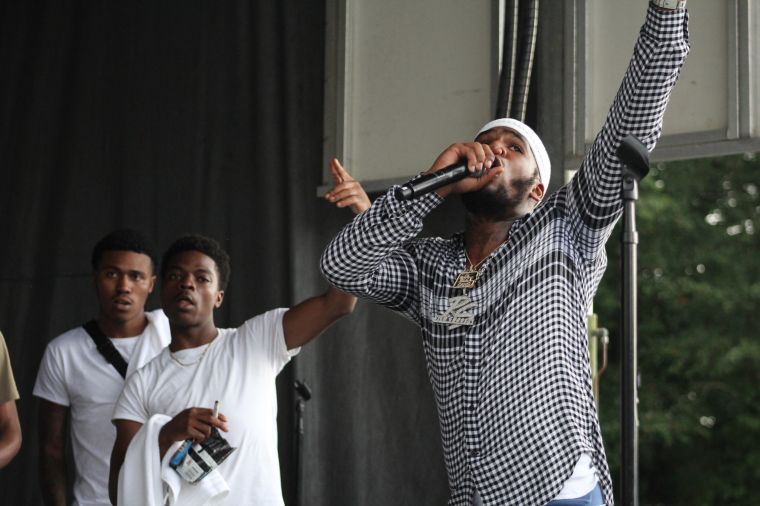 Q Da Fool At The 93.9 WKYS Black Party