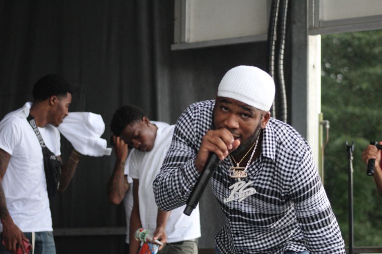 Q Da Fool At The 93.9 WKYS Black Party