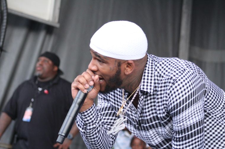 Q Da Fool At The 93.9 WKYS Black Party