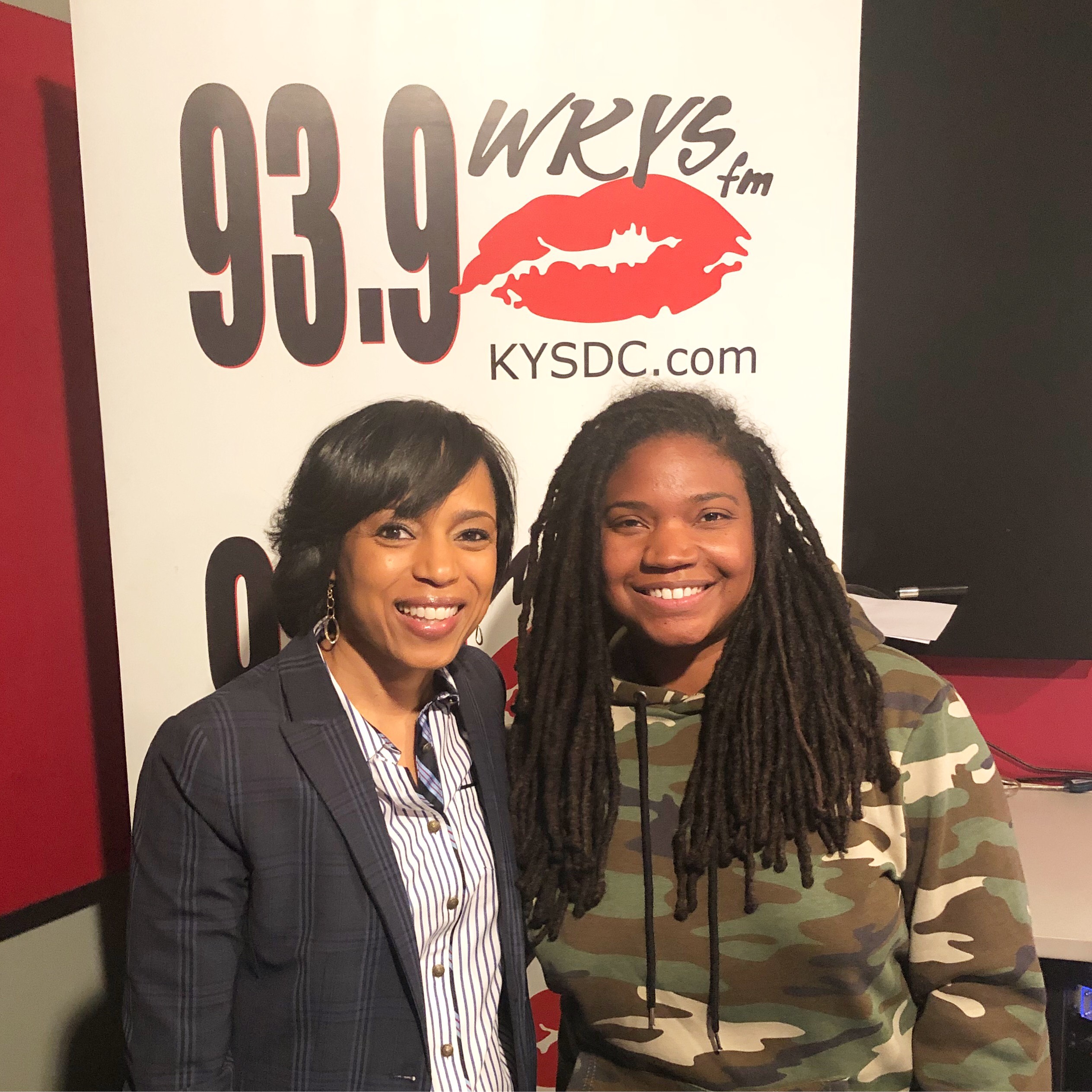 Angela Alsobrooks with Angie Ange