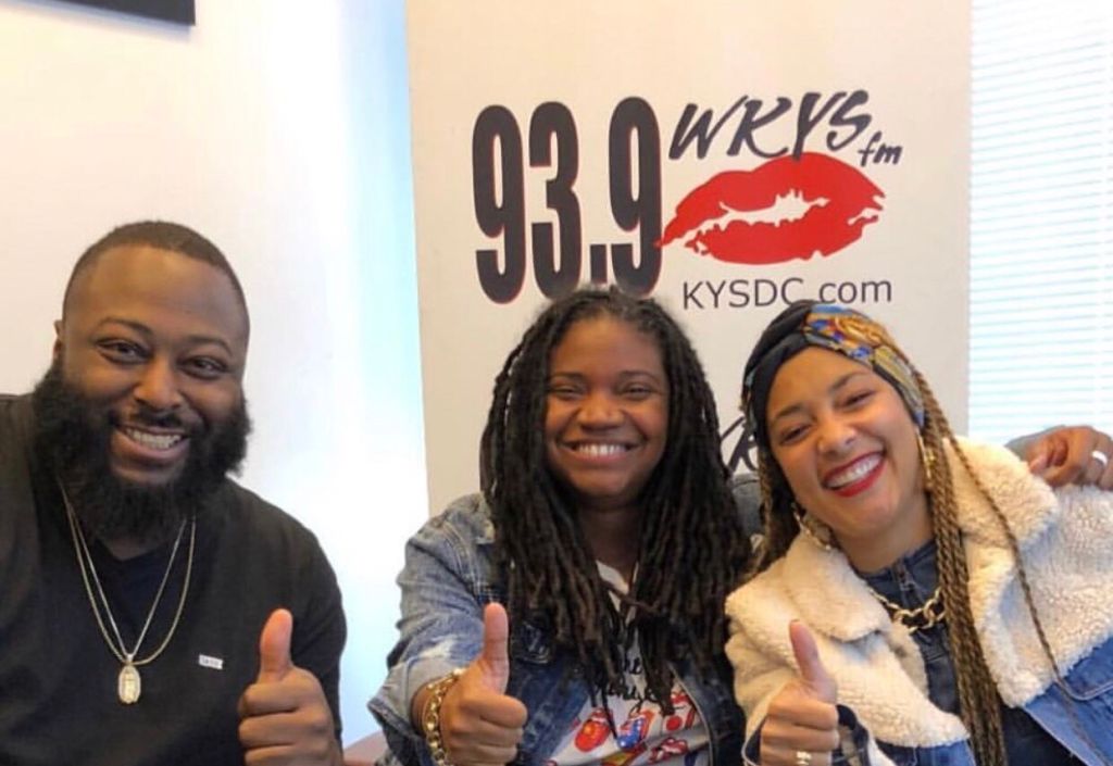 Amanda Seales With Angie Ange In The Morning