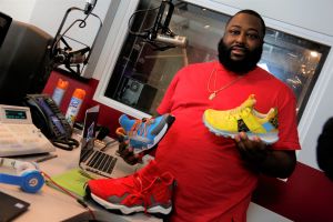 DJ Money with RockDeep sneakers