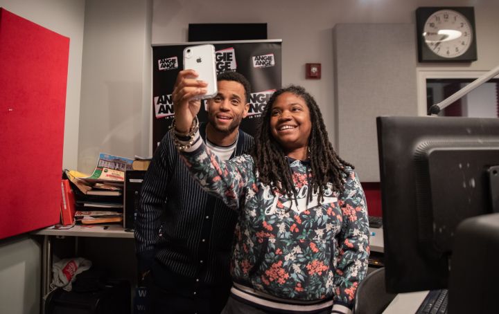 Michael Ealy joins Angie Ange in the Morning to promote new film The Intruder