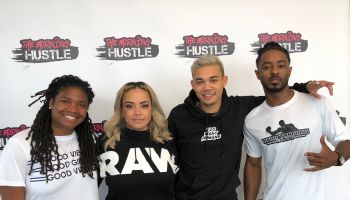 TV One Bobby Debarge Story Cast with The Morning Hustle