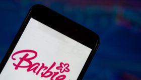 The Barbie application seen displayed on a smart phone with
