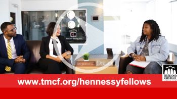 Angie Ange talks about the Thurgood Marshall Hennessy Fellows Program