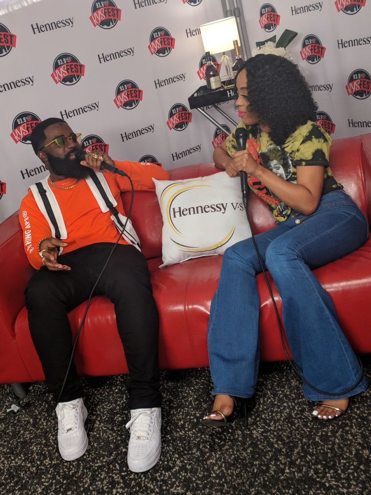 Artists Inside The Hennessy Room At The 2nd Annual KYS Fest