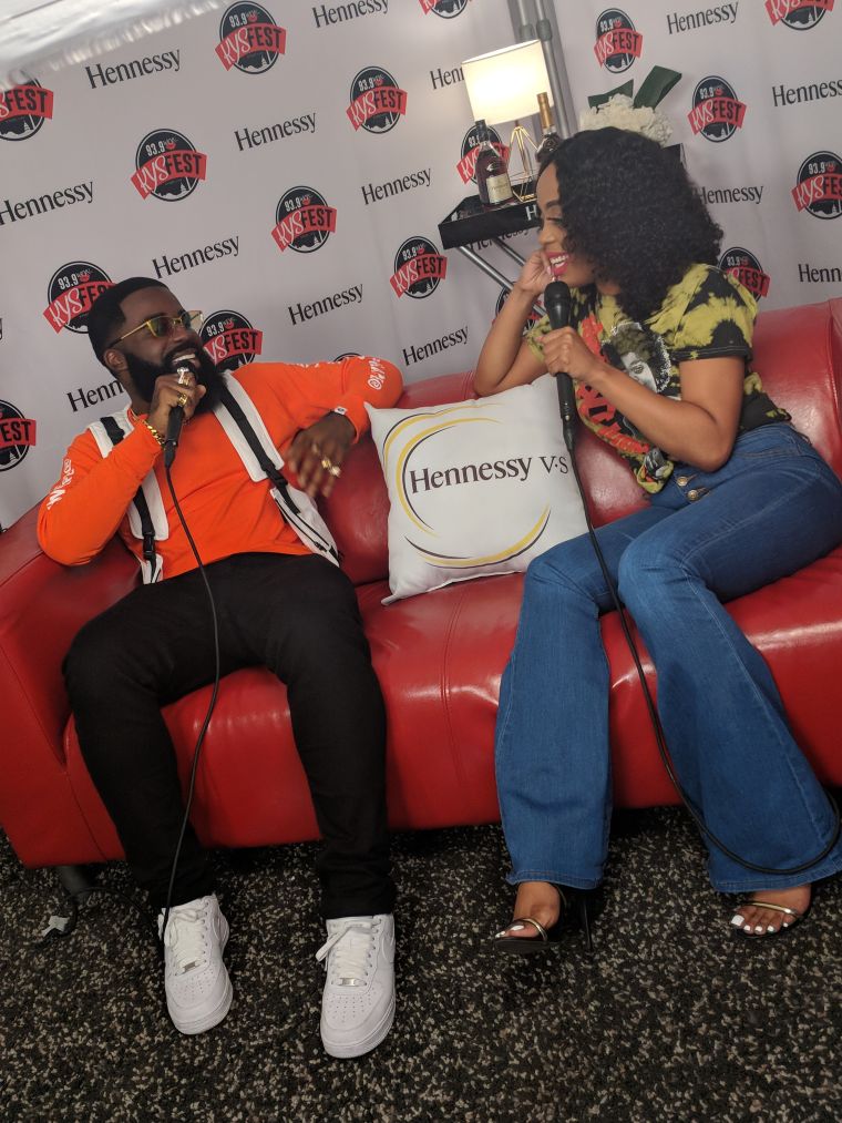 Artists Inside The Hennessy Room At The 2nd Annual KYS Fest