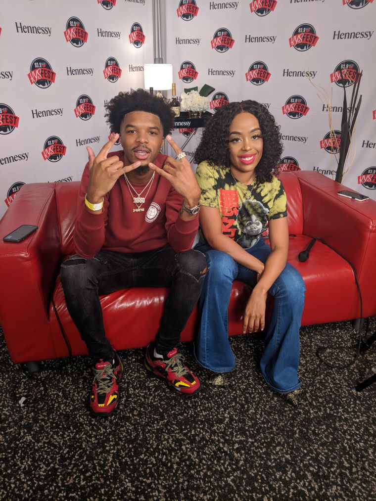 Artists Inside The Hennessy Room At The 2nd Annual KYS Fest