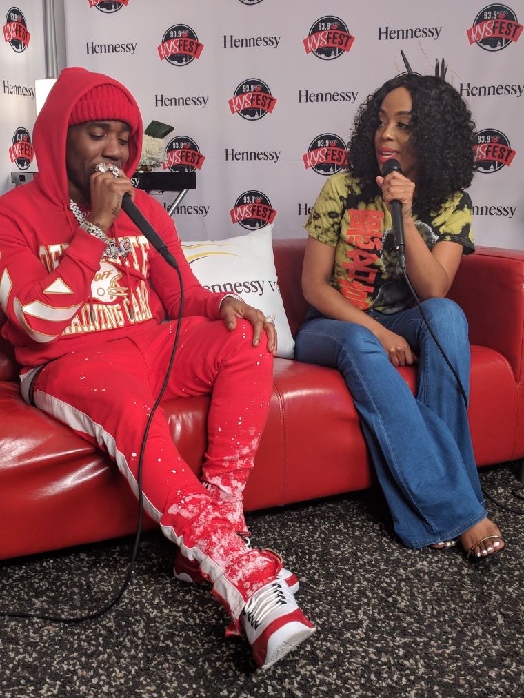 Artists Inside The Hennessy Room At The 2nd Annual KYS Fest