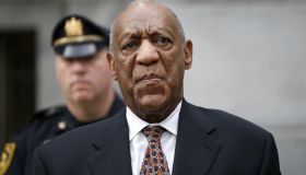 Bill Cosby arriving at the Montgomery County courthouse