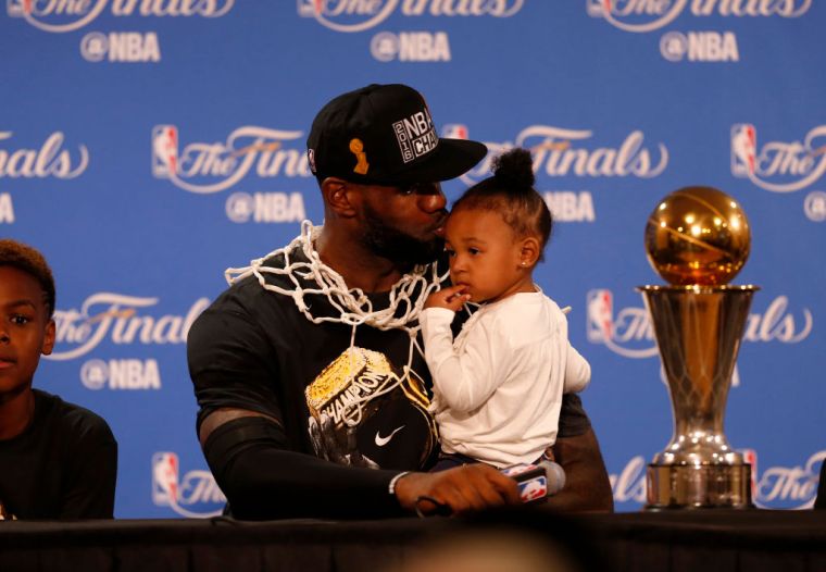 LeBron James & Zhuri Nova James