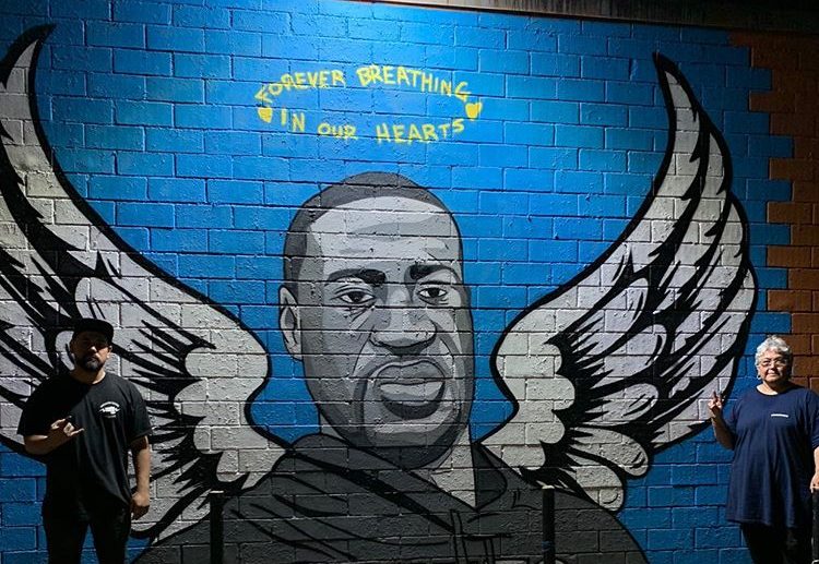 George Floyd Mural Houston