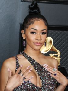 Saweetie arrives at the 62nd Annual GRAMMY Awards held at Staples Center on January 26, 2020 in Los Angeles, California, United States.