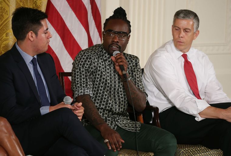 Wale at the 2015 Beating The Odds Summit At White House Hosted By Michelle Obama